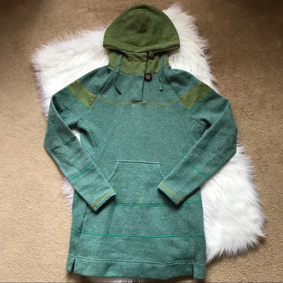 Prana Caitlyn Tunic Sweater Sage Green 